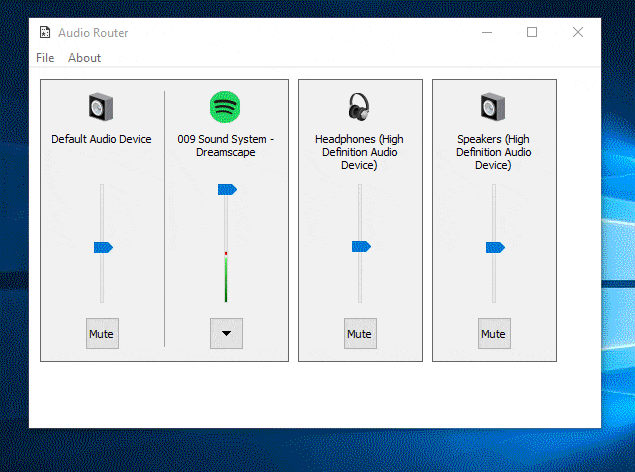 Using Audio Router Using Audio Router