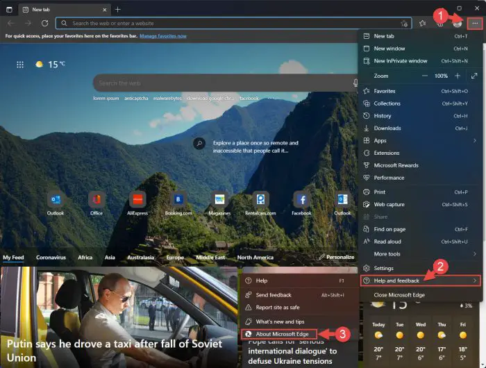 Download Microsoft Edge 96.0.1054.53: Super Duper Secure Mode and Typosquatting Coming 1 about edge