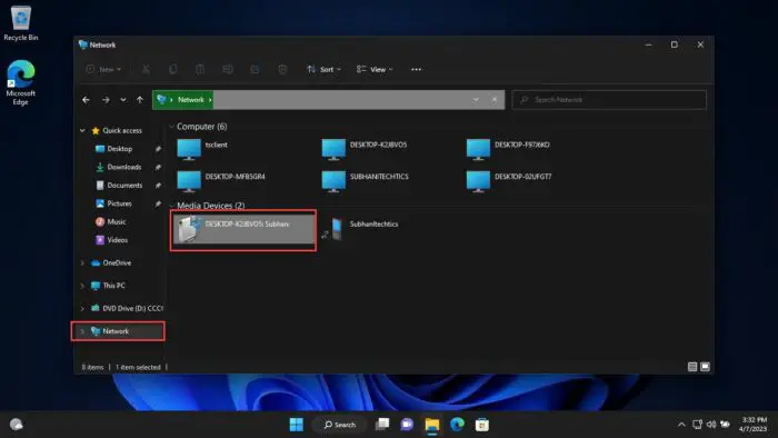 How To Turn Windows 11 Computer Into DLNA Media Streaming Server 5 Access the DLNA media server from Windows PC
