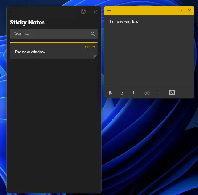 How To Open, Backup, And Restore Sticky Notes In Windows 11 5 Add a new note