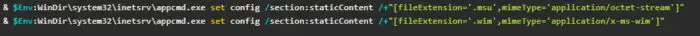 Windows 11 Latest Known Issues And Their Fixes 3 Add MIME types using PowerShell