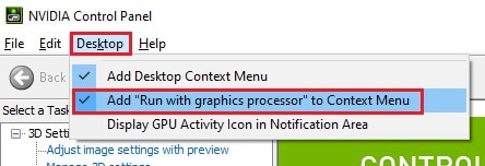 add to context enable