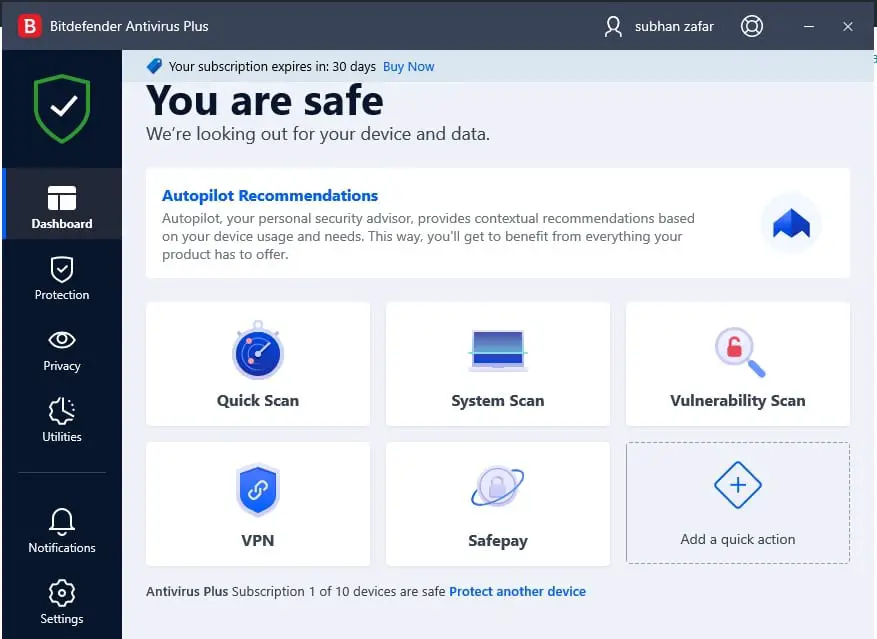 Antivirus plus DB