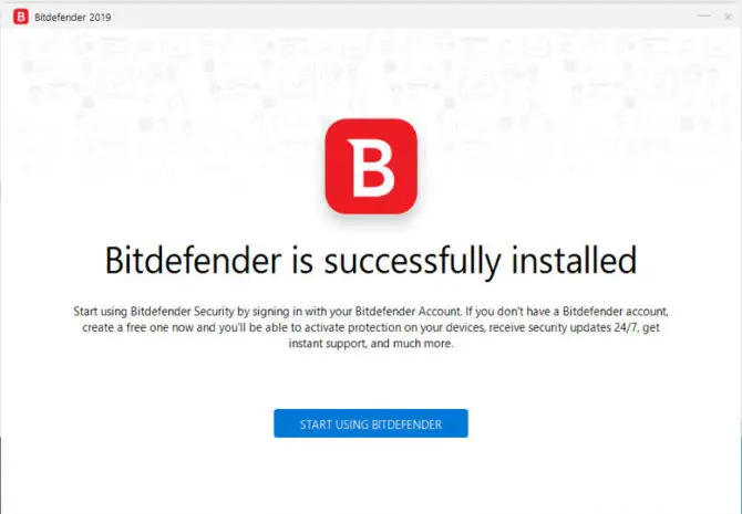 Bitdefender 2019