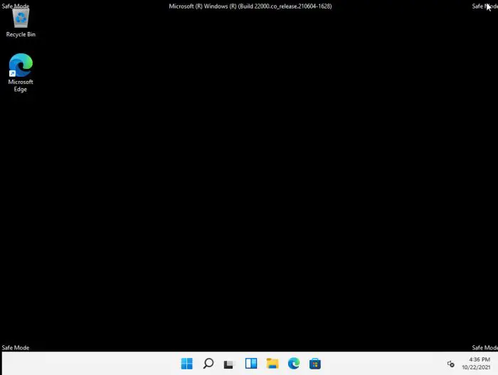 11 Ways to Fix Windows 11 Restarting Randomly 10 booted in safe mode