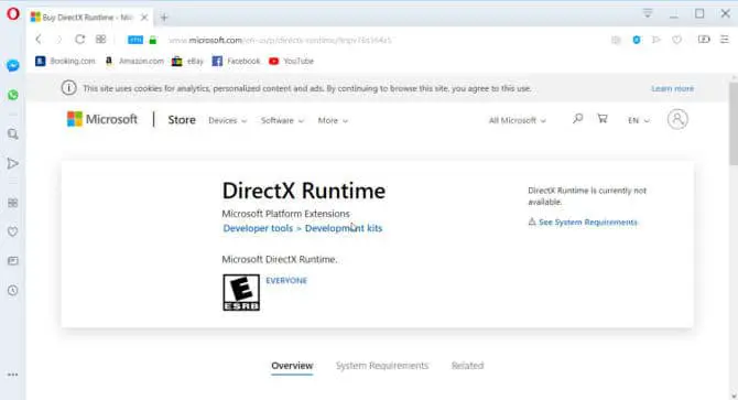 Buy DirectX Runtime from Microsoft Store Buy DirectX Runtime from Microsoft Store