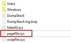 How To Determine and Set Optimal Pagefile Size In Windows 10 1 Pagefile.sys