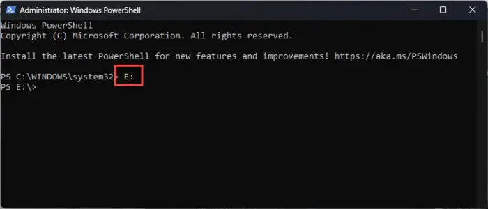 How To Work With Filesystems And Directories In PowerShell 4 Change to a different drive in PowerShell