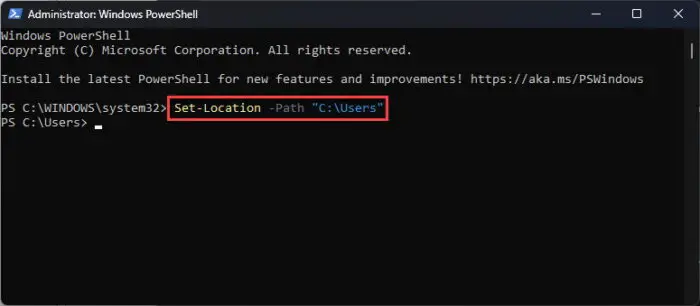 How To Work With Filesystems And Directories In PowerShell 3 Change to different directory/folder in PowerShell