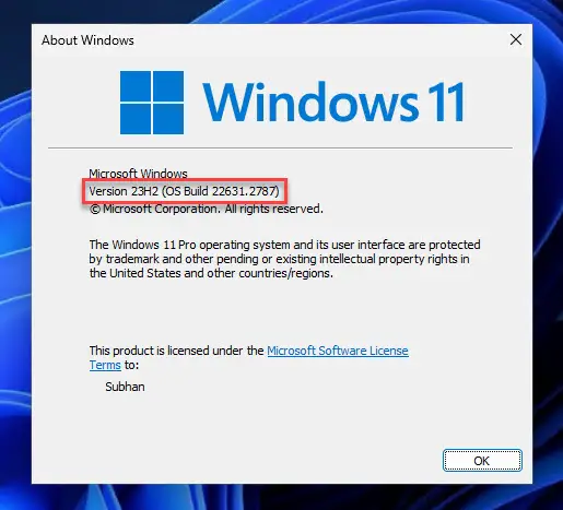 How To Remove Or Replace Image Background Using Photos App In Windows 11 1 Check OS version and build