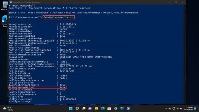 What Is Tamper Protection In Windows 11 And How To Disable It 4 Check Tamper Protection status
