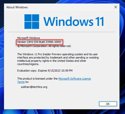 Passkey Passwordless Authentication - Everything You Must Know 3 Check Windows build and version