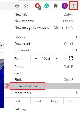 chrome install