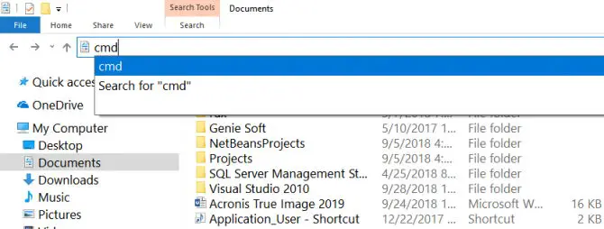 4 Ways To Open Command Prompt Window in a Folder In Windows 10 10