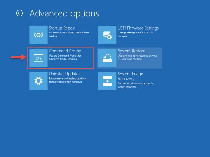 Command prompt
