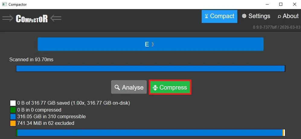 compress