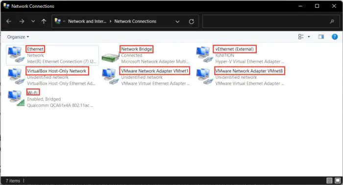 How to Change Network and Network Adapter Names in Windows 11 2 cp net adap names