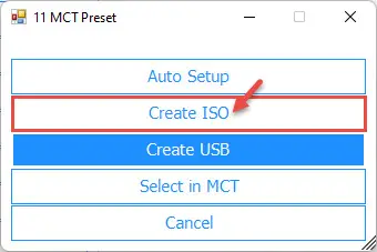 create iso