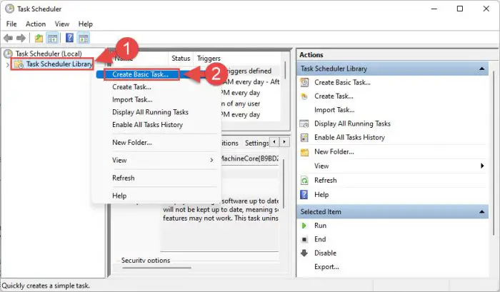 Create new task