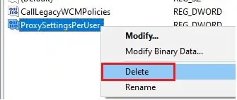 3 Ways to Disable Proxy Settings in Windows 10 8 delete 4