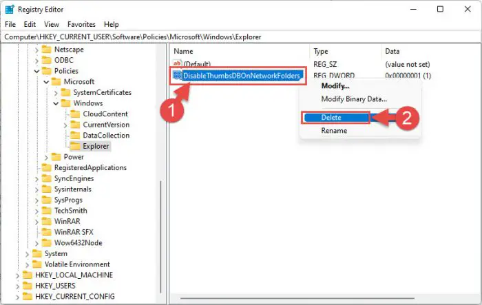 How to Delete Locked Files/Folders in Windows 11/10 11 delete reg