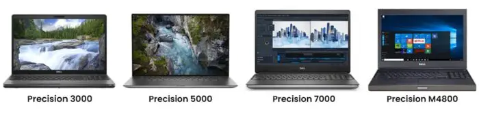 Difference Between Dell Laptop Series 26 Dell Precision 3000, 5000, 7000, M Series Laptops