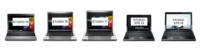 Difference Between Dell Laptop Series 9 Dell Studio 14, 15, 17, Studio XPS 13, Studio XPS 16 Series Laptops