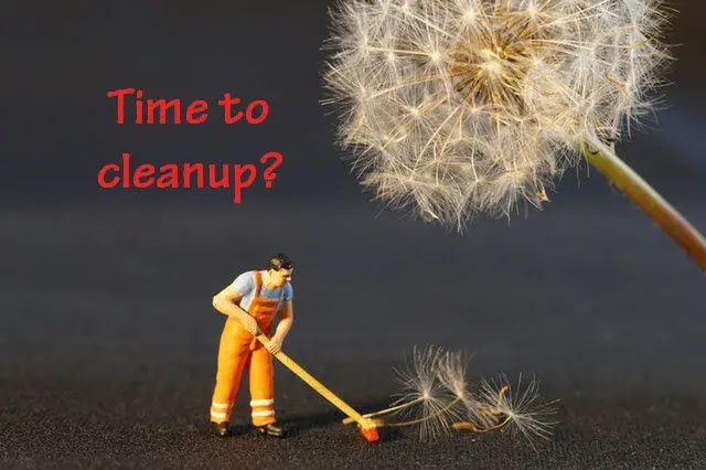 Disk cleanup