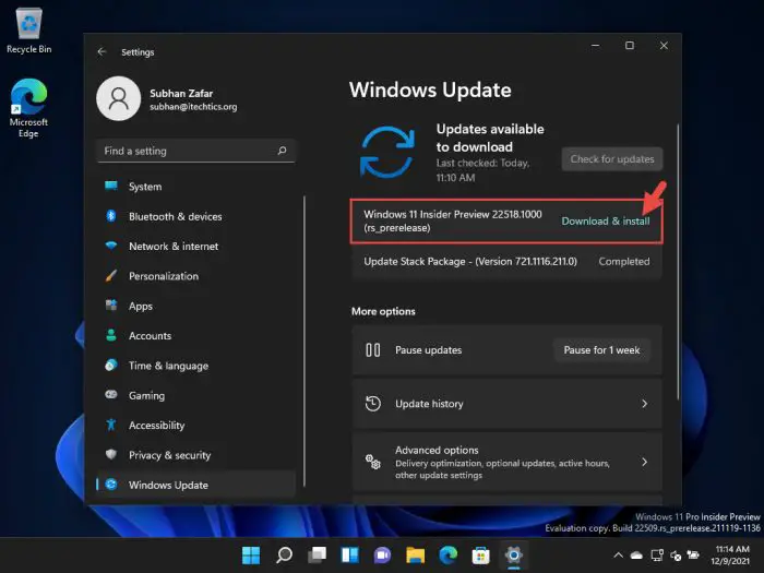 Windows 11 Build 22518 Brings Offline Voice Commands and Restores Weather Widget 12 download and install