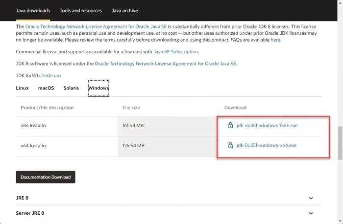 Download JDK
