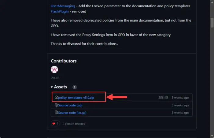 Download the latest ADMX policy templates for Mozilla Firefox