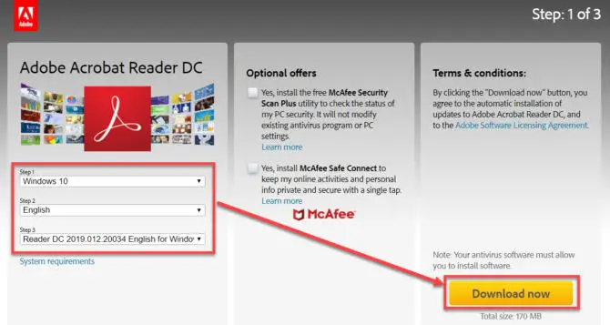 Download Adobe Acrobat Reader DC For All Operating Systems 2 Download the latest Adobe Acrobat Reader DC