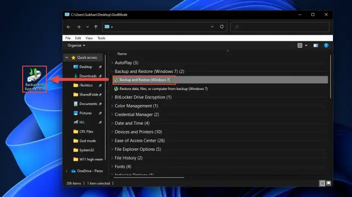 How To Enable God Mode in Windows PC 5 drag