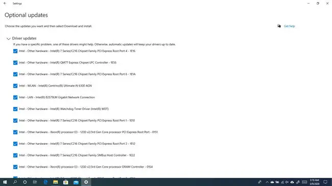How To Fix A Driver Can't Load On This Device Error In Windows 10 1 Driver updates as optional updates in Windows 10 Version 2004