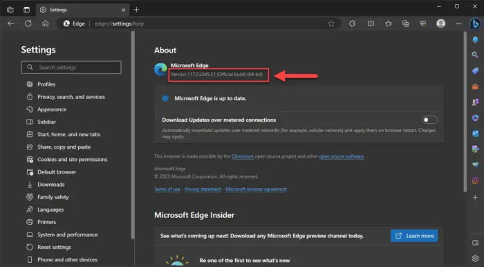 Download Microsoft Edge 117 Announces Unload Event Deprecation 6 Edge updated to version 117