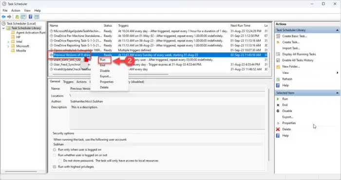 How To Set Up And Restore Previous Versions Files On Windows 11, 10 13 Enable Previous Versions from Task Scheduler