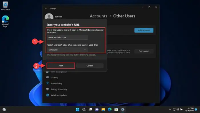 Enter additional details