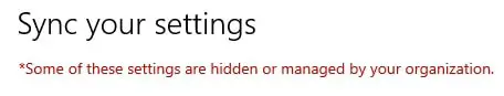 How to Enable, Disable, or Troubleshoot Windows 10 Sync Settings 9 error
