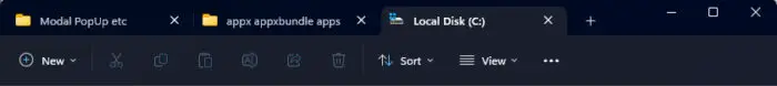 Difference Between A Modal, Pop-Up, Popover, Lightbox, Window, Tab, And Dialog Box 6 Example of multiple tabs inside a window