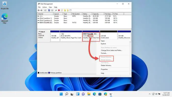 How to Fix Extend Volume Option Grayed Out in Windows 11/10 2 fat32 not extendable