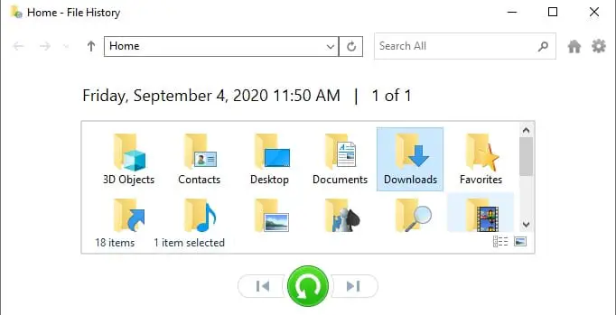 FH restore