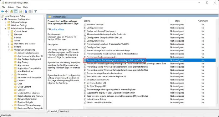 Microsoft Edge 104 Released With Data Import Capabilities From Chrome & Security Improvements 3 First Run policy