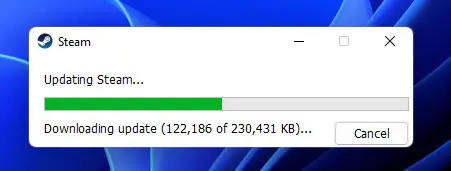 Fix "Steam Needs To Be Online To Update" Error In Windows 20 Fresh files being downloaded