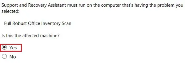 full robust scan