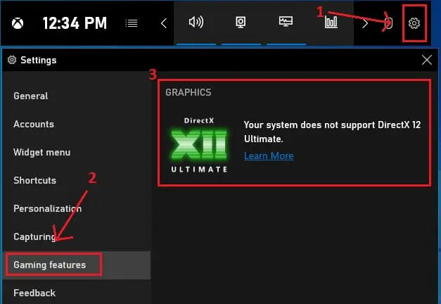 How To Check If Your Computer Supports DirectX 12 Ultimate 1 DirectX 12 Ultimate check