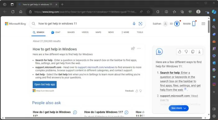 How To Get Help In Windows 11 22 Get help in Windows 11 using F1 function key