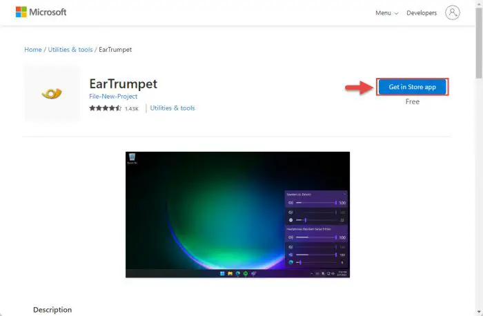 Get in Microsoft Store