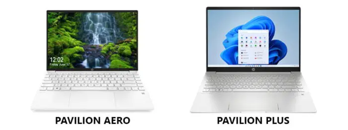 HP Pavilion Aero and Plus