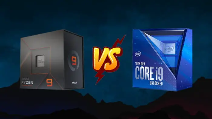 AMD VS. Intel CPU Processors: A Detailed Comparison for 2023 5 i9 vs ryzen 9