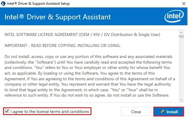 install assistant